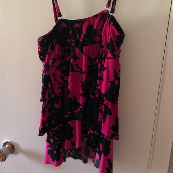 Two Modest Swimsuits, Pink and Blue - Picture 4 of 8